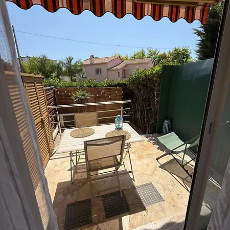 Apartament Cosy Avec Piscine Proche Du Bord De Villeneuve-Loubet